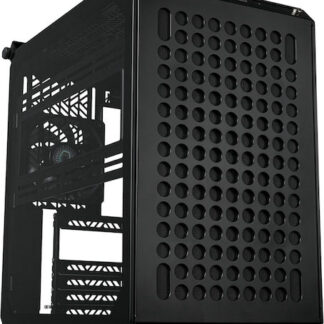 Asus Prime AP201 Gaming Micro Tower Κουτί Υπολογιστή με Πλαϊνό Παράθυρο Mesh White Edition