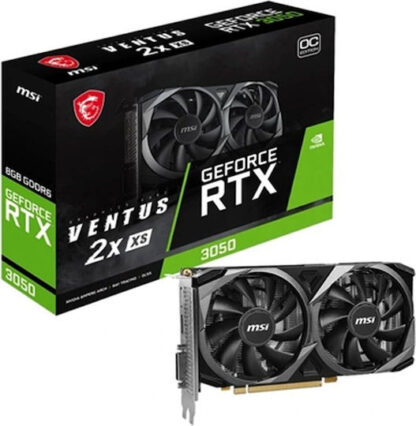 MSI GeForce RTX 3050 VENTUS 2X XS 8 GB OC graphics card