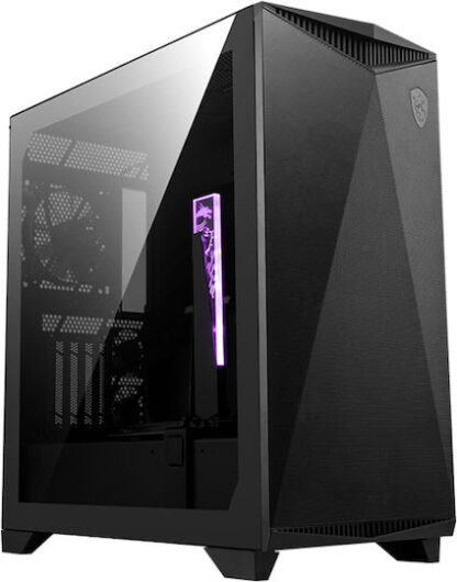 MSI MPG GUNGNIR 300P AIRFLOW Midi Tower Κουτί Υπολογιστή με Πλαϊνό Παράθυρο Μαύρο