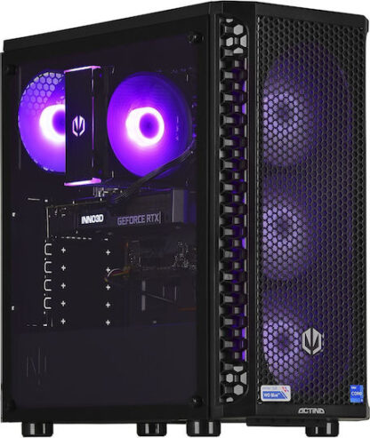 Actina 5901443335429 PC Intel® Core™ i5 i5-12400F 16 GB DDR4-SDRAM 1 TB SSD NVIDIA GeForce RTX 3060 Midi Tower Black