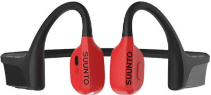 Suunto Wing Bone Conduction Bluetooth Handsfree Ακουστικά με Αντοχή στον Ιδρώτα Κόκκινα