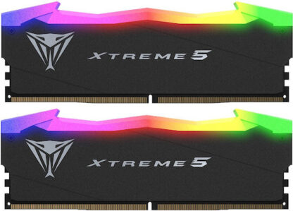 Patriot Viper Xtreme 5 48GB DDR5 RAM με 2 Modules (2x24GB) και Ταχύτητα 8000 για Desktop Κωδικός: PVXR548G80C38K