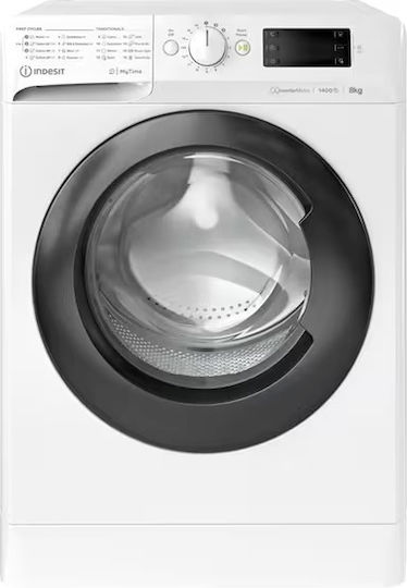 Indesit Πλυντήριο Ρούχων 8kg 1400 Στροφών MTWE 81495 WK EE