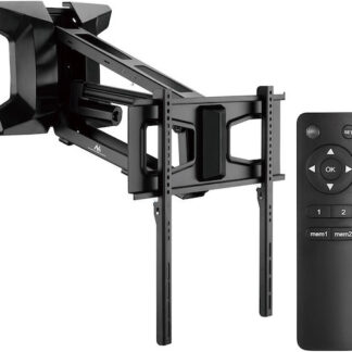 Manhattan TV & Monitor Mount  Trolley Stand  1 screen  Screen Sizes: 37-65   Silver  VESA 200x200 to 600x400mm  Max 50kg  LFD  Lifetime Warranty