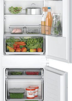 Bosch Εντοιχιζόμενο Μονόπορτο Ψυγείο 283lt Υ177.2xΠ54.1xΒ54.8εκ. Λευκό KIL82VFE0