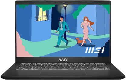 MSI Modern 14 C12MO-868PL Laptop 35.6 cm (14 ) Full HD Intel® Core™ i5-1235U 16 GB DDR4-SDRAM 512 GB SSD Wi-Fi 6 (802.11ax) Windows 11 Home Black