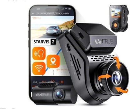Vantrue S1 Pro Sonnet Κάμερα DVR Αυτοκινήτου για Παρμπρίζ Κωδικός: 347485
