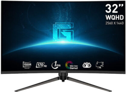 MSI G32CQ5P computer monitor 80 cm (31.5 ) 2560 x 1440 pixels Wide Quad HD LCD Black