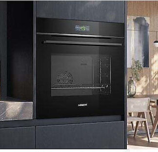 Siemens Φούρνος άνω Πάγκου 71lt Π59.4εκ. Μαύρος Κωδικός: HB578G0S6