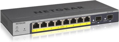 NETGEAR GS110TP Managed L2/L3/L4 Gigabit Ethernet (10/100/1000) Power over Ethernet (PoE) Grey