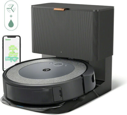 iRobot Roomba Combo i5+ Σκούπα Ρομπότ για Σκούπισμα & Σφουγγάρισμα με Χαρτογράφηση και Wi-Fi