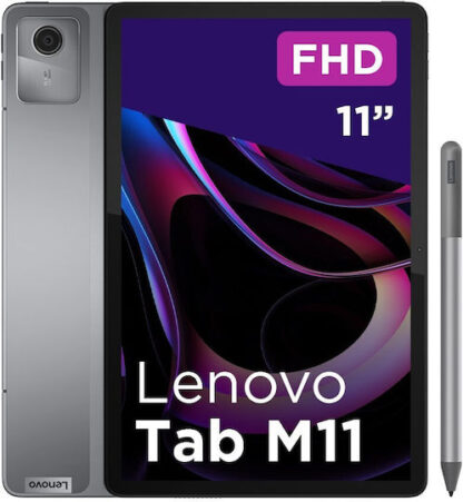 Lenovo Tab M11 128 GB 27.9 cm (11 ) Mediatek 4 GB Wi-Fi 5 (802.11ac) Android 13 Grey