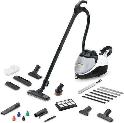 Kärcher SV 7 Cylinder steam cleaner 0.5 L 2200 W Black  Grey  White