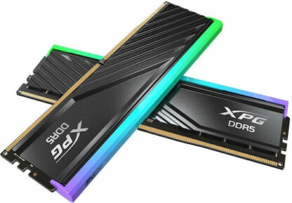Adata Lancer Blade RBG 32GB DDR5 RAM με 2 Modules (2x16GB) και Ταχύτητα 6400 για Desktop Κωδικός: AX5U6400C3216G-DTLABRBK