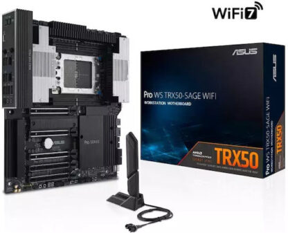 ASUS Pro WS TRX50-SAGE WIFI AMD TRX50 Socket sTR5 SSI CEB