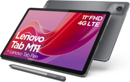 Lenovo Tab M11 4G Mediatek LTE 128 GB 27.9 cm (11 ) 4 GB Wi-Fi 5 (802.11ac) Android 13 Grey