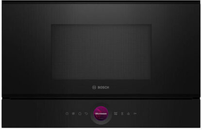 Bosch Εντοιχιζόμενος Φούρνος Μικροκυμάτων με Grill 21lt Μαύρος Κωδικός: BEL7321B1