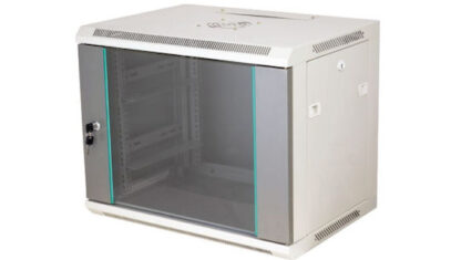 A-LAN Επιτοίχια Καμπίνα Rack 12U Μαύρο