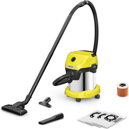 Kärcher WD 3 S 15 L Drum vacuum Dry&wet 1000 W Dust bag