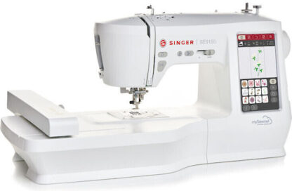 SINGER Sewing machine embroidery machine SE 9185 WiFi Electric current White