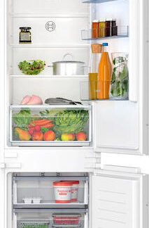 Bosch Εντοιχιζόμενος Ψυγειοκαταψύκτης 290lt NoFrost Υ193.5xΠ54.1xΒ54.8εκ. Λευκός KIN96NSE0