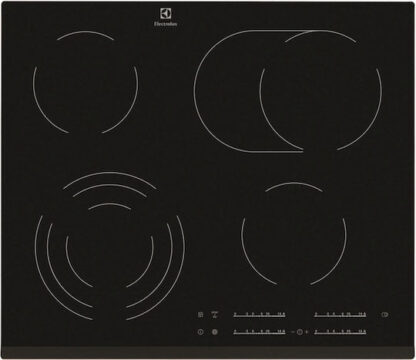 Electrolux Κεραμική Εστία Αυτόνομη με Λειτουργία Κλειδώματος 59x52εκ. Κωδικός: EHF6547FXK