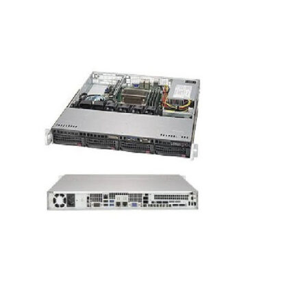 Supermicro SuperChassis 813MFTQC-350CB2 Rack Black 350 W