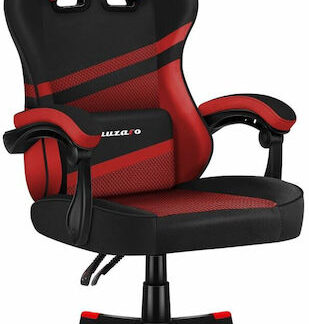 Huzaro Force 4.4 Καρέκλα Gaming Δερματίνης με Ρυθμιζόμενα Μπράτσα Κόκκινη
