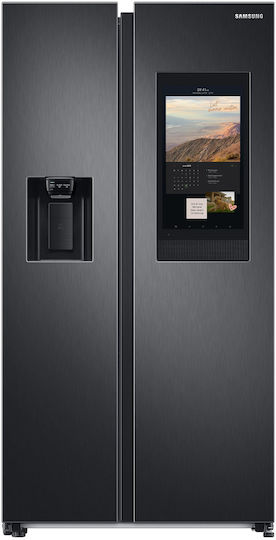 Samsung Ψυγείο Ντουλάπα 614lt Total NoFrost Υ178xΠ91.2xΒ71.6εκ. Μαύρο RS6HA8891B1/EF