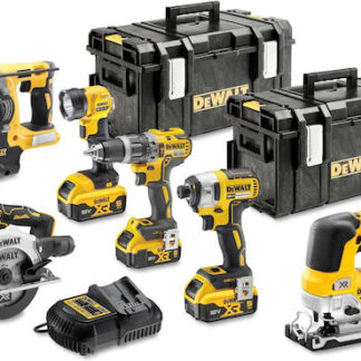 Dewalt Σετ Δραπανοκατσάβιδο & Μπουλονόκλειδο 18V με 3 Μπαταρίες 5Ah και Θήκη Κωδικός: DCK305P3T