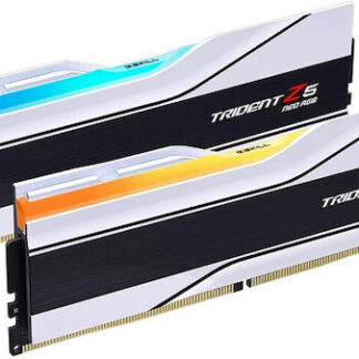 G.Skill Trident Z5 RGB 64GB DDR5 RAM με 2 Modules (2x32GB) και Ταχύτητα 6000 για Desktop Κωδικός: F5-6000J3040G32GX2-TZ5RK
