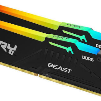 G.Skill Ripjaws S5 64GB DDR5 RAM με Ταχύτητα 6800 για Desktop Κωδικός: F5-6800J3445G32GX2-RS5K