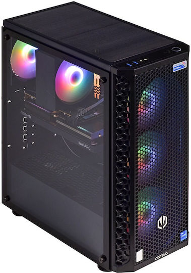 Actina 5901443339236 PC Intel® Core™ i5 i5-12400F 32 GB DDR4-SDRAM 1 TB SSD AMD Radeon RX 7700 XT Midi Tower Black