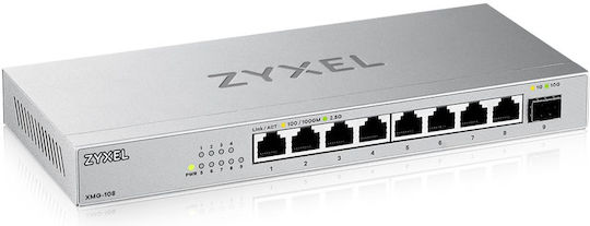 Zyxel XMG-108 Unmanaged L2 Switch με 8 Θύρες Ethernet και 1 SFP Θύρα Zyxel XMG-108 Unmanaged L2 Switch με 8 Θύρες Ethernet και 1 SFP Θύρα