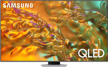 Samsung Smart Τηλεόραση 55" 4K UHD QLED QE55Q80DATXXH HDR (2024)