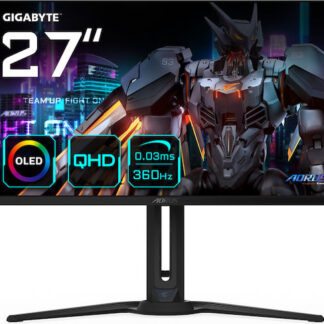 GIGABYTE G34WQCP 34  UWQHD Curved Gaming Monitor - 3440 x 1440  1500R  180Hz  1ms  350 cd/m2  AMD FreeSync Premium  DisplayHDR 400  HDMI 2.0  Displayport 1.4