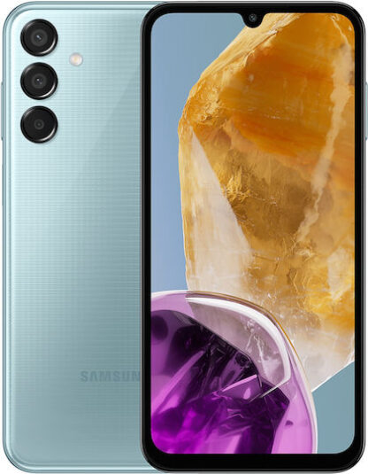 Samsung Galaxy M15 16.5 cm (6.5 ) Hybrid Dual SIM 5G USB Type-C 4 GB 128 GB 6000 mAh Light Blue