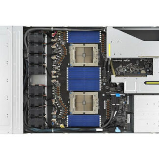 ASUS RS700A-E12-RS12U Socket SP5 Rack (1U) Black  Steel