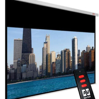 Avtek Video Electric 240 projection screen 4:3