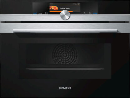Siemens Εντοιχιζόμενος Φούρνος Μικροκυμάτων 45lt Γκρι Κωδικός: CM678G4S1