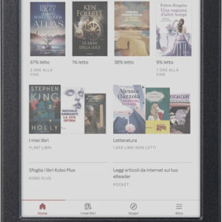 Kobo eBook-Reader eBookReader Libra Colour black Schwarz (N428-KU-BK-K-CK) (N428KUBKKCK)