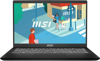 MSI Modern 15 H C13M-202PL Intel® Core™ i5 i5-13420H Laptop 39.6 cm (15.6 ) Full HD 16 GB DDR4-SDRAM 512 GB SSD Wi-Fi 6E (802.11ax) Windows 11 Home Black
