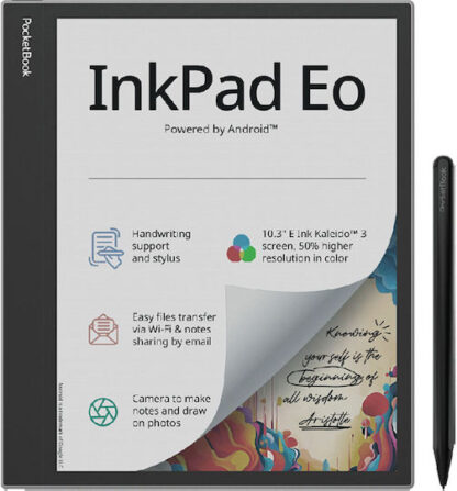Ebook PocketBook InkPad Eo 10.3” E-Ink Kaleido 3 64GB WI-FI Mist Gray
