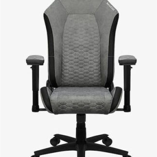 Aerocool Royal AeroWeave Υφασμάτινη Καρέκλα Gaming με Ρυθμιζόμενα Μπράτσα και Υποπόδιο Ash Grey