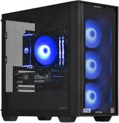 Actina 5901443335887 PC AMD Ryzen™ 5 3600 16 GB DDR4-SDRAM 1 TB SSD AMD Radeon RX 6600 Mini Tower Black