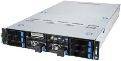 ASUS 90SF0251-M004X0 server barebone Intel C741 Rack (2U) Black  Steel