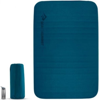 Sea to Summit Comfort Deluxe Αυτοφούσκωτο Μονό Υπόστρωμα Camping 65x132cm σε Μπλε χρώμα Κωδικός: ASM2065-01221607