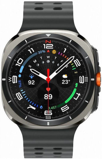 Samsung Galaxy Watch Ultra 3.81 cm (1.5 ) AMOLED 47 mm Digital 480 x 480 pixels Touchscreen 4G Silver Wi-Fi GPS (satellite)