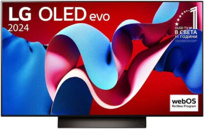 LG Smart Τηλεόραση 48" 4K UHD OLED NanoCell OLED48C41LA HDR (2024)