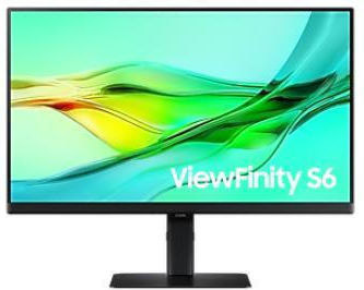 Samsung ViewFinity S6 S60UD IPS HDR Monitor 24" QHD 2560x1440 με Χρόνο Απόκρισης 5ms GTG